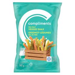 Compliments Veggie Snax Sea Salt (142g)