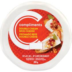 Brie double crème, 350 g