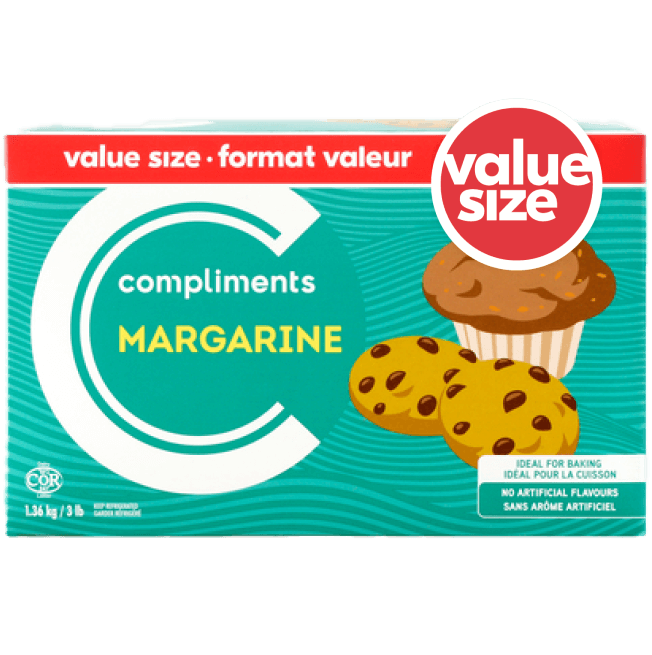 Bar of Compliments Hard Margarine