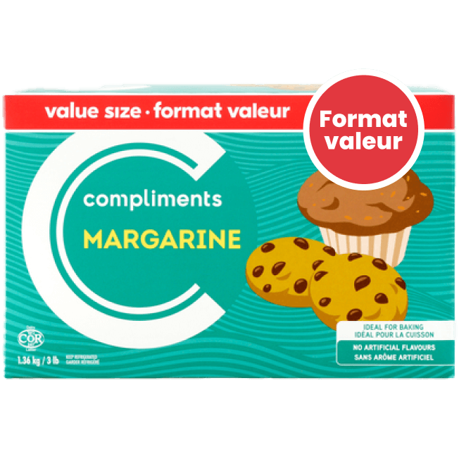 Bar of Compliments Hard Margarine