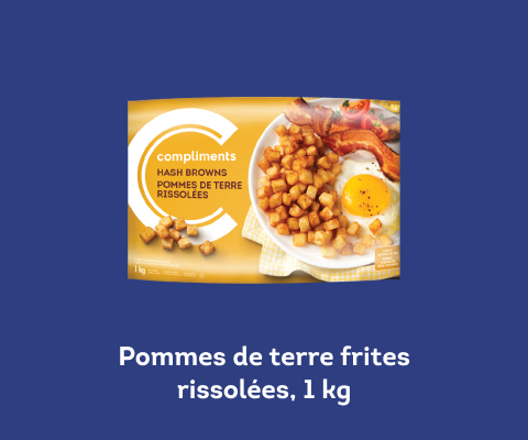 Sac de pommes de terre rissolées Compliments