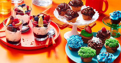 Madeleine Brownie Bites