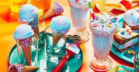Compliments Unicorn Twirl Ice Cream