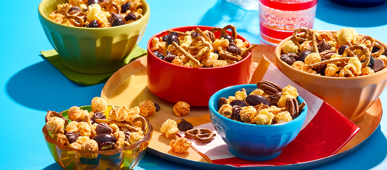3 Ways with Spicy Maple Popcorn