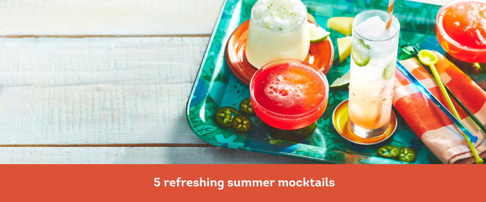 5 refreshing summer mocktails