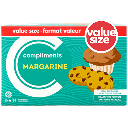 Bar of Compliments Hard Margarine